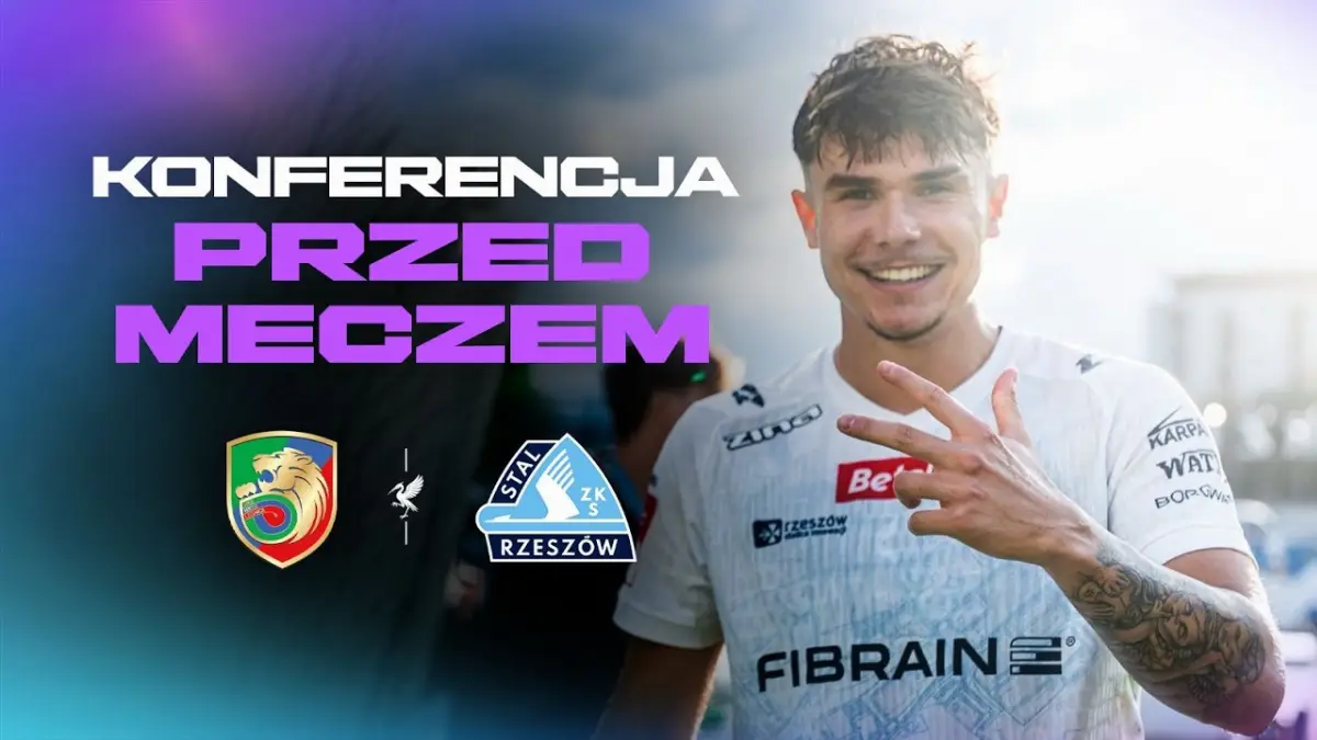 Konferencja prasowa przed meczem Miedź Legnica - Stal Rzeszów