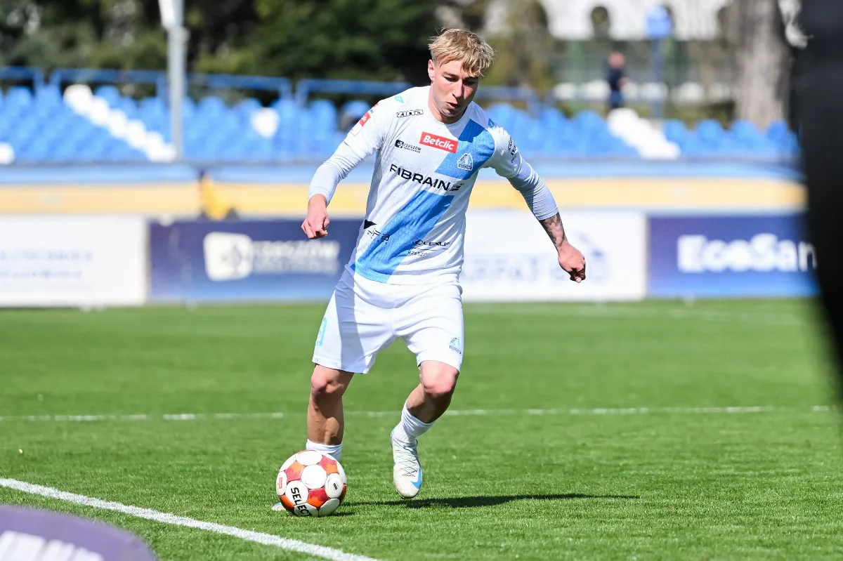 Kacper Masiak po sparingu z Widzewem: Mamy wiele do poprawy