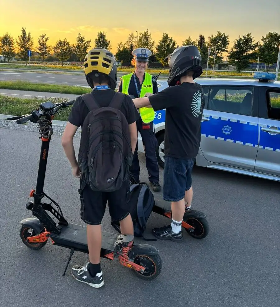 Działania policji pod nazwą „Hulajnogi Elektryczne” w Rzeszowie