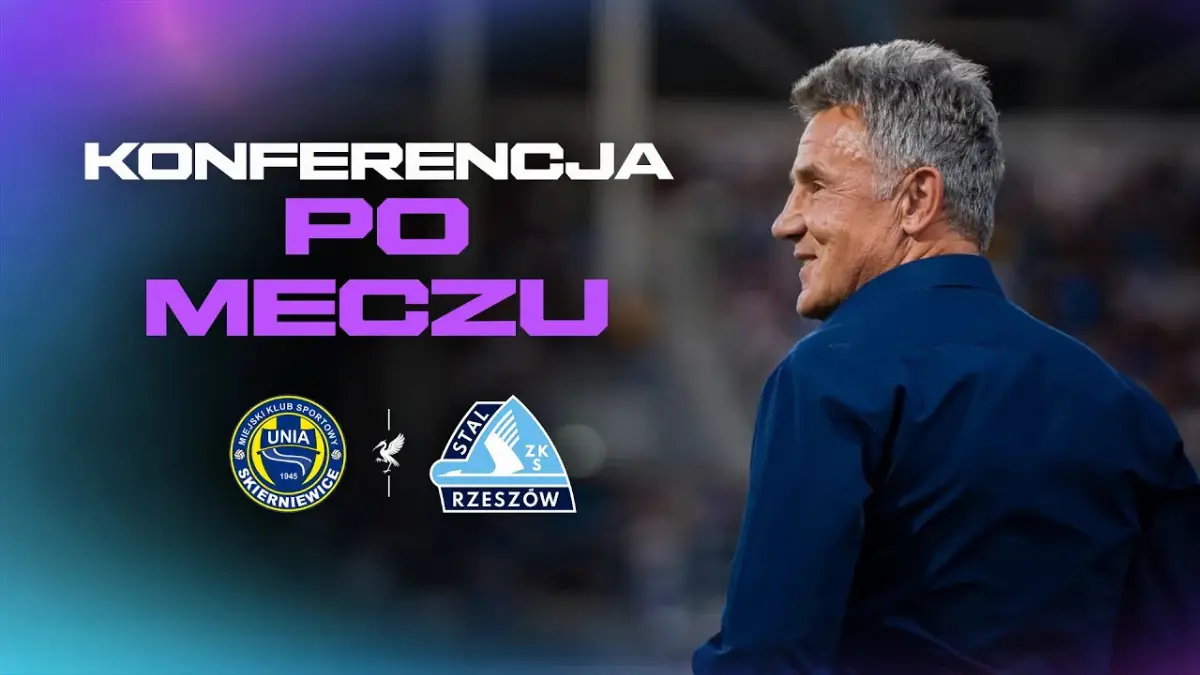 Konferencja prasowa po meczu Unia Skierniewice – Stal Rzeszów
