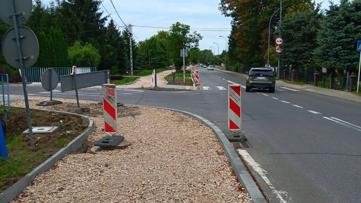 Trwa rozbudowa ul. Robotniczej w ramach inwestycji drogowej
