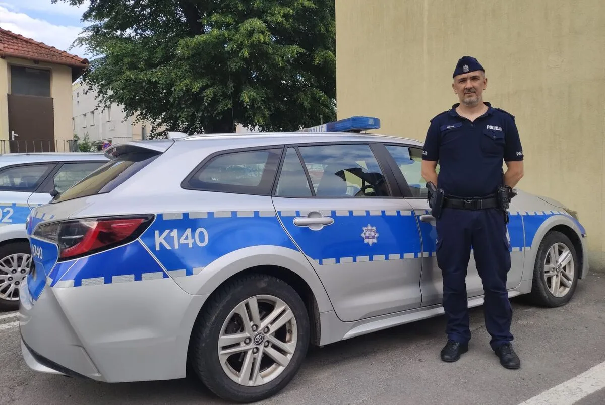 Dzielnicowy z Rzeszowa uratował kobietę w krytycznym stanie
