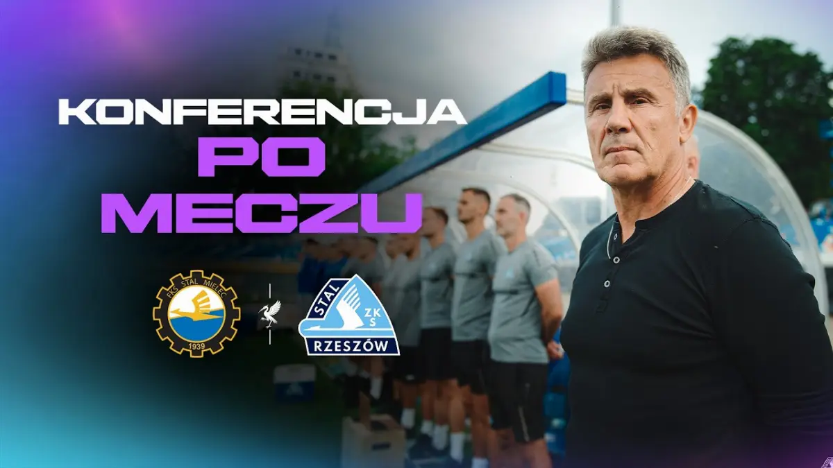 Konferencja prasowa po meczu Stal Mielec – Stal Rzeszów