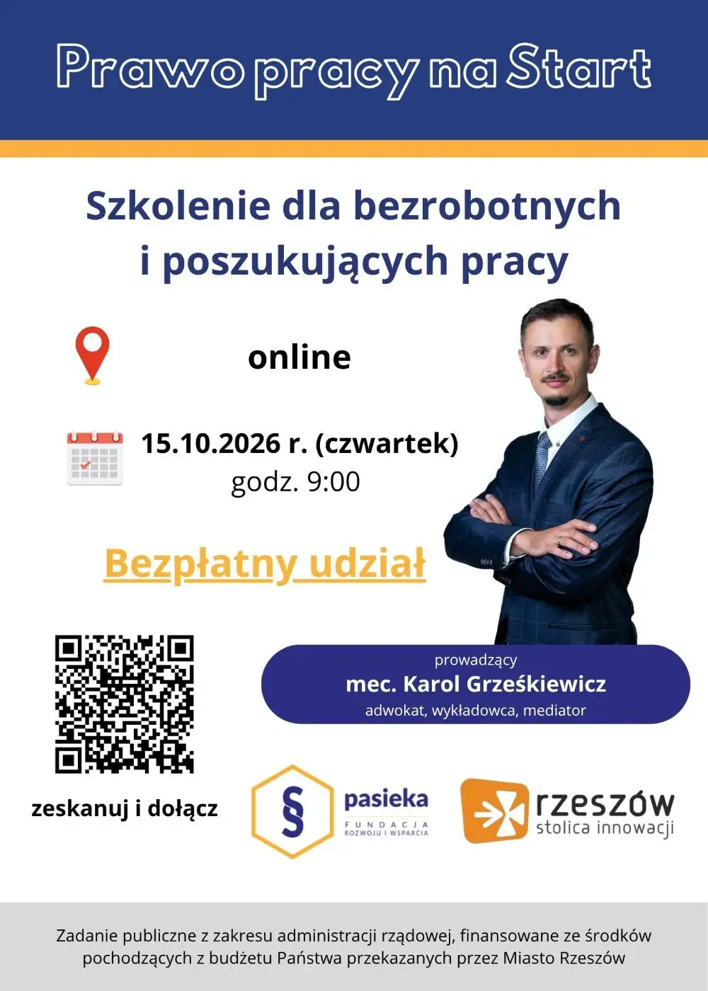 Bezpłatne szkolenie online z zakresu Prawa Pracy