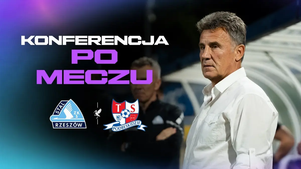 Konferencja prasowa po meczu Stal Rzeszów – Podbeskidzie Bielsko-Biała