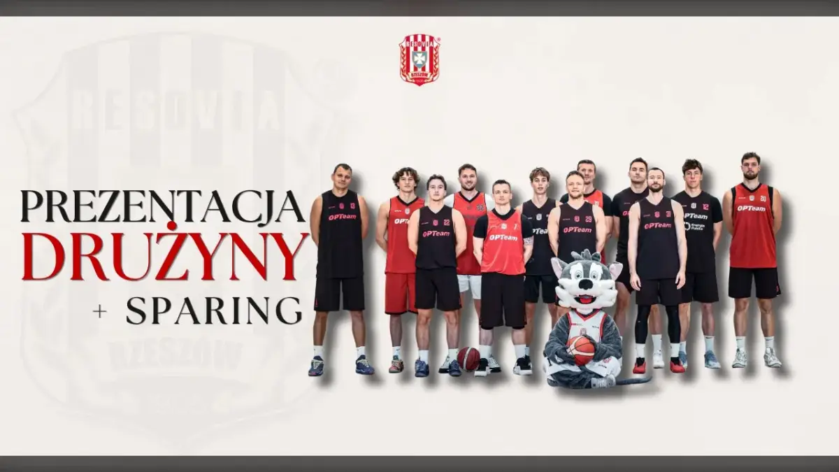 Prezentacja drużyny OPTeam Energia Polska Resovii Rzeszów i sparing z Miners Katowice