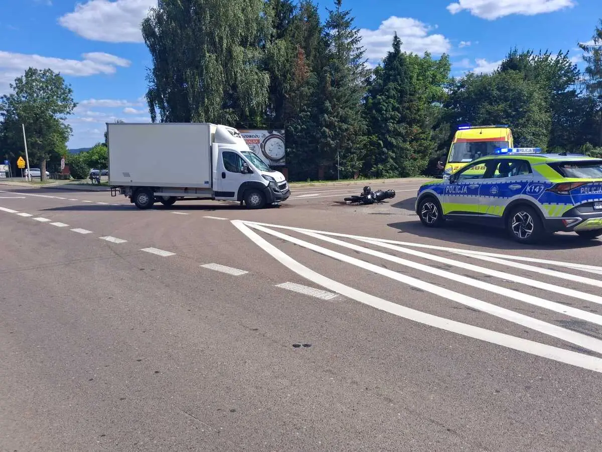 Zdarzenia drogowe z motocyklistami w Rzeszowie i okolicach