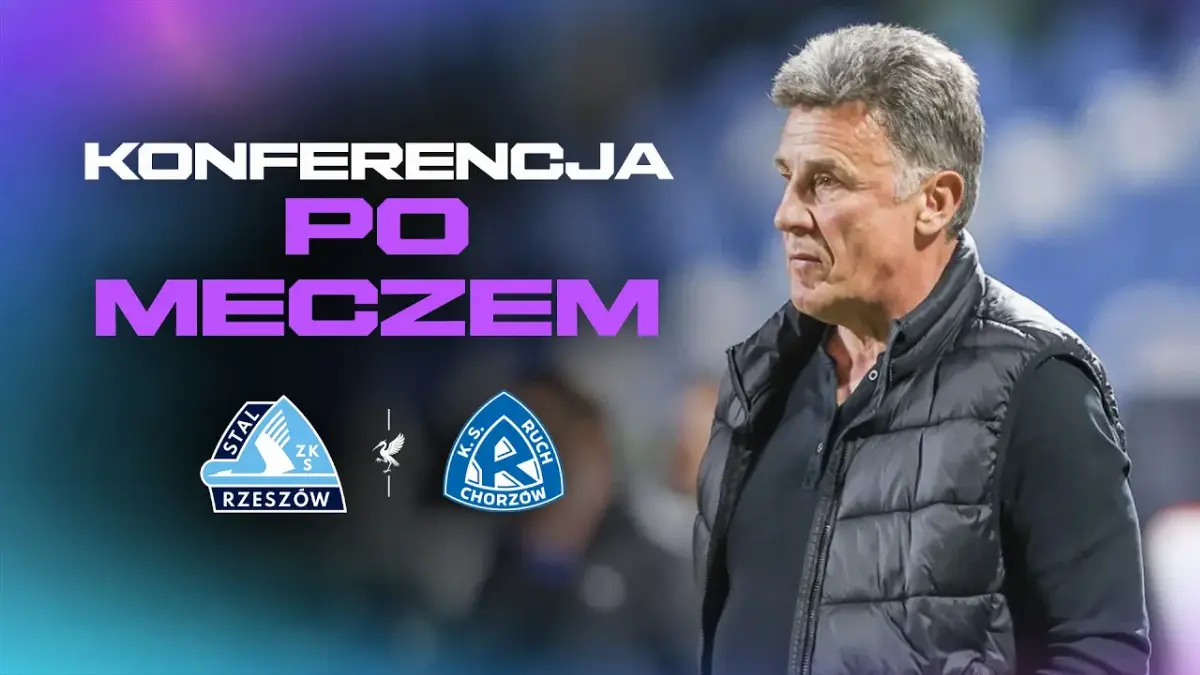 Konferencja prasowa po meczu Stal Rzeszów z Ruchem Chorzów