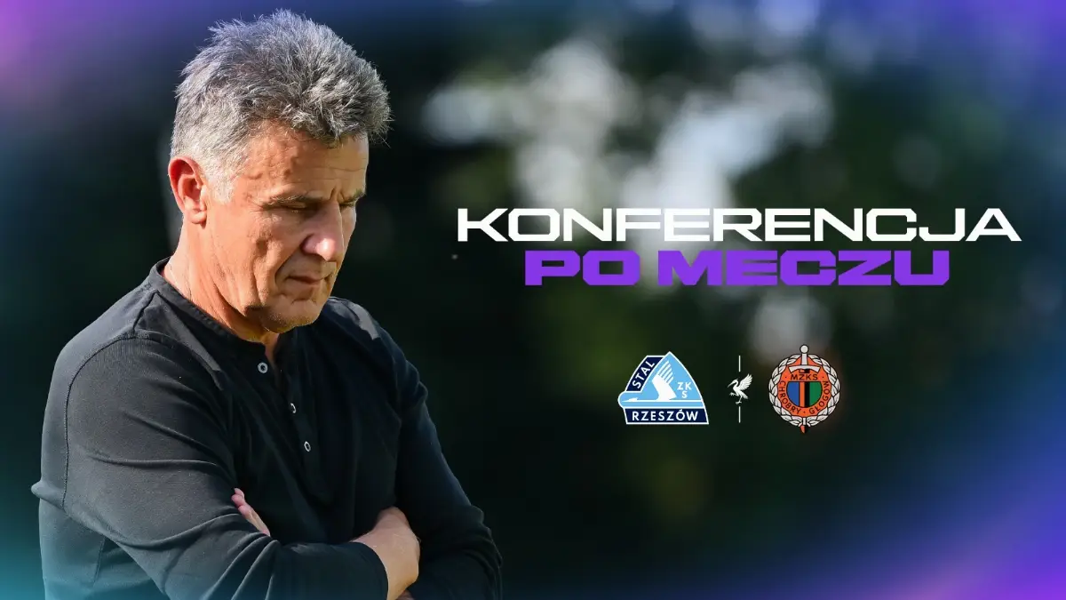 Konferencja prasowa po meczu Stal Rzeszów – Chrobry Głogów