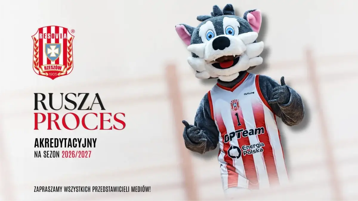 Rozpoczęcie procesu akredytacji dla mediów na sezon 2026/2027