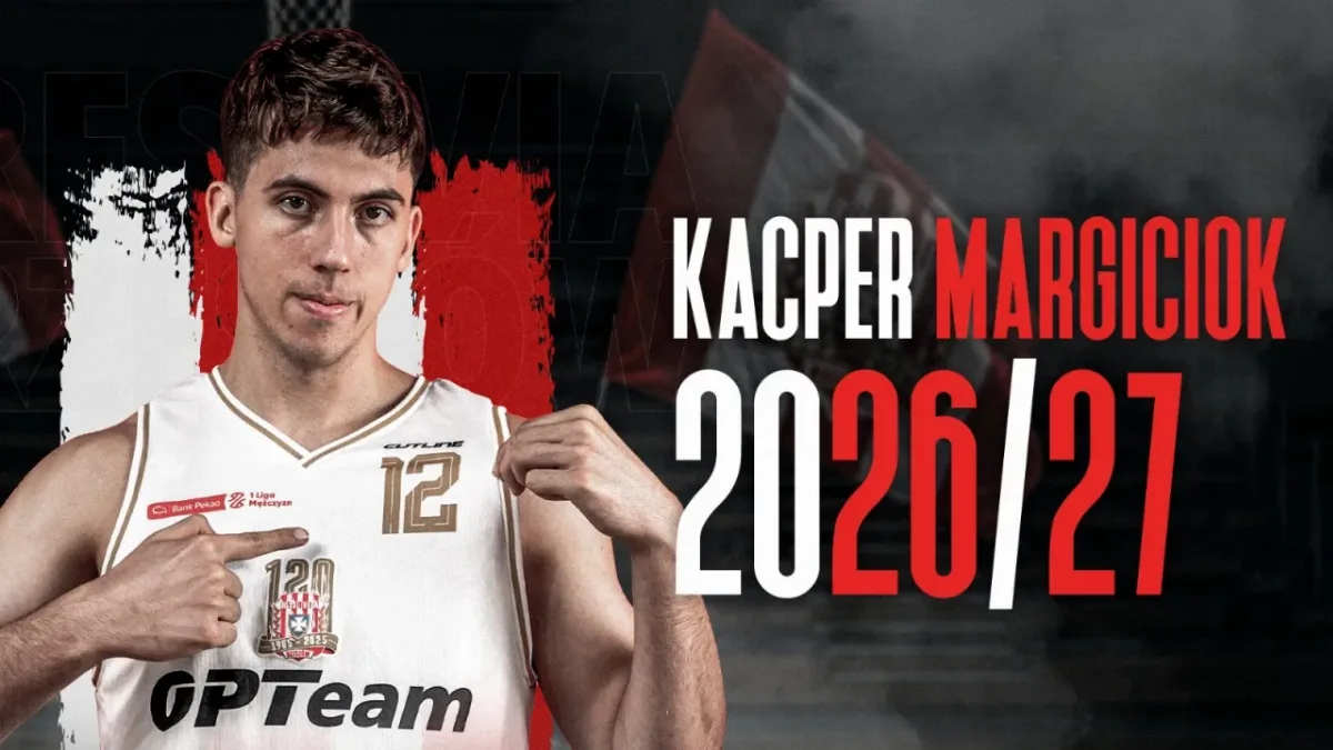 Kacper Margiciok kontynuuje grę w Resovii: "Czuję, że to dobre miejsce"